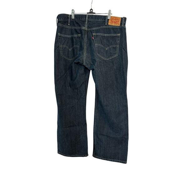 Levi's 559 Relaxed Fit Straight Leg Mens Jeans Blue Size 40 X 30 Denim Pocket - Picture 1 of 9